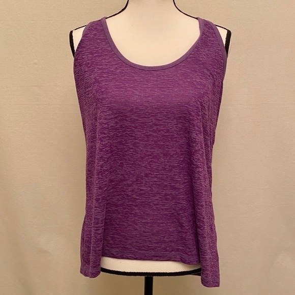 OLD NAVY ACTIVE Tank Top Cross Back Size Large - Picture 3 of 4